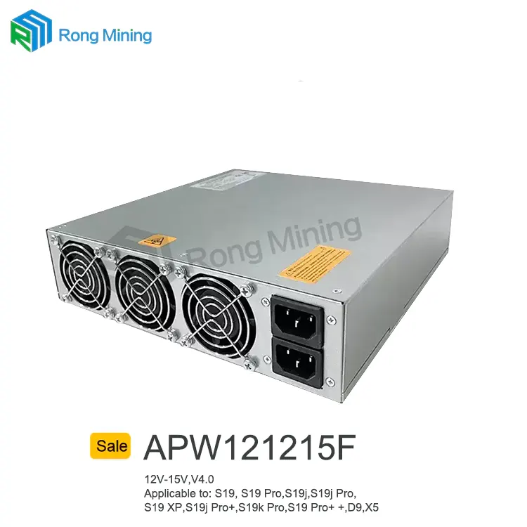 Avec quels modèles Antminer la puissance de la machine minière APW121215F est-elle compatible ?