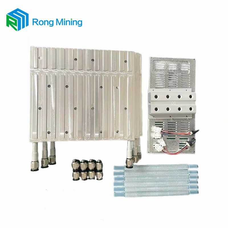 Bitmain S21 / T21 190T 200T Mineur Water Refractel Plate de refroidissement Hydro Refroiding System Kit