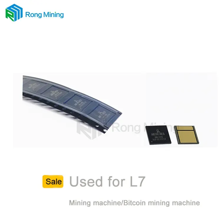 Chips spécialement conçus pour la machine d'exploration de bitcoin